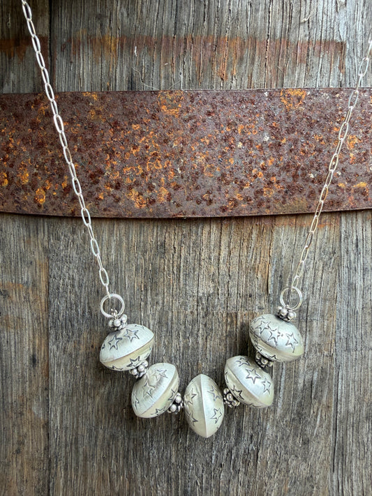 Monica 5 Pearl Necklace
