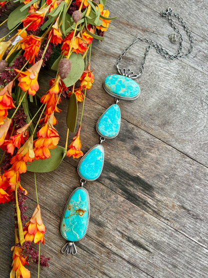Vicky Hicks Whitewater Lariat Necklace