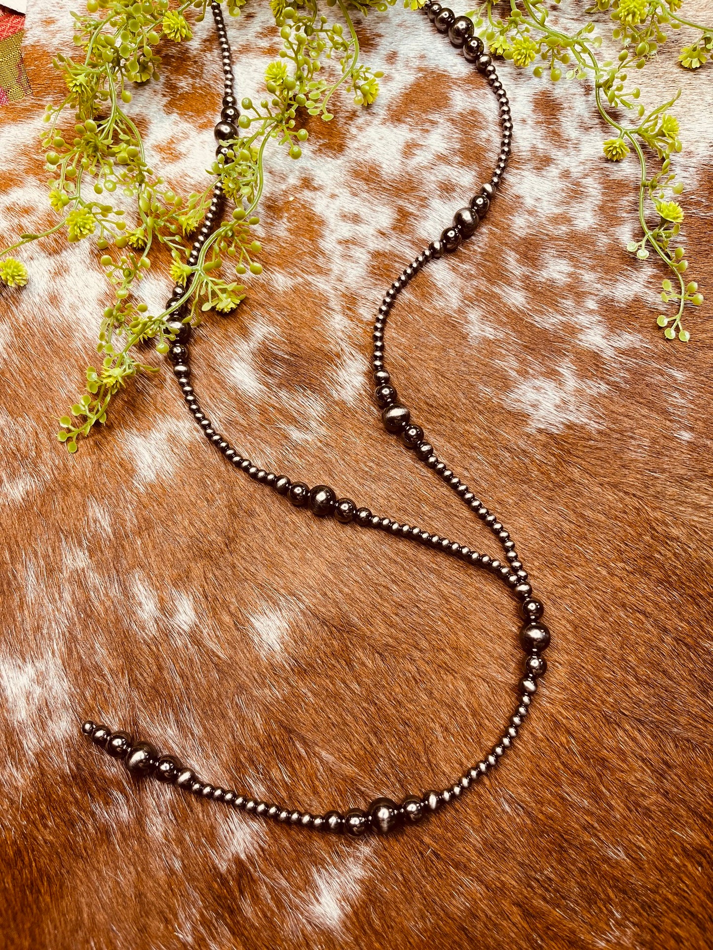 Western Pearl Tassel Necklaces