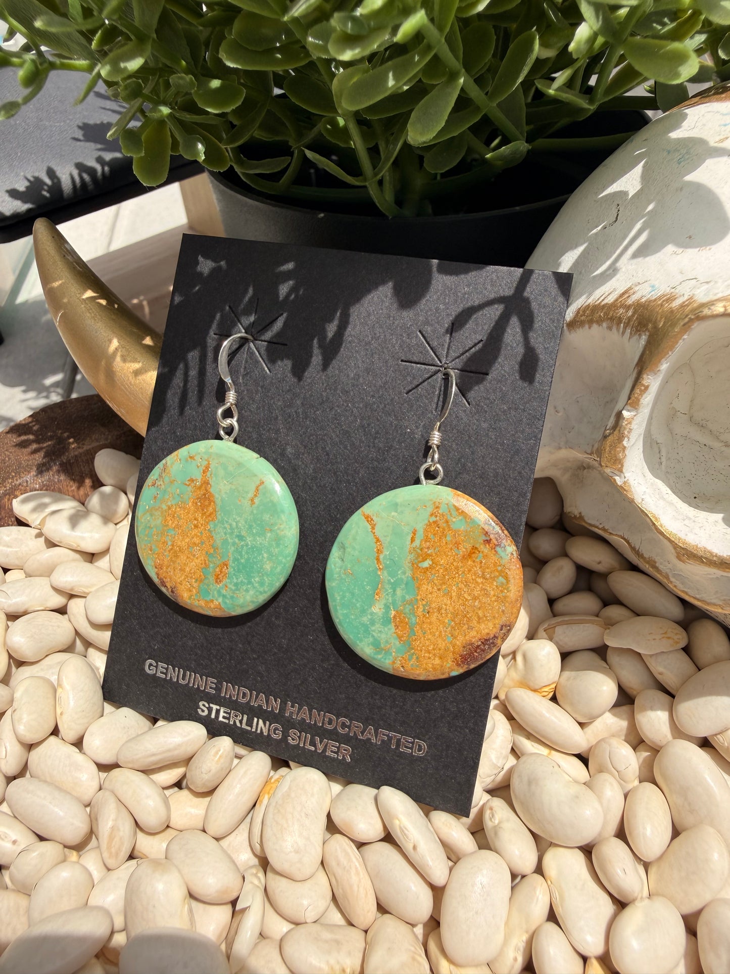 Keith Henry - Nacozari Turquoise Dangle Earrings