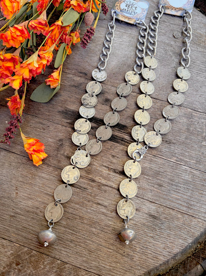 Buffalo Nickel Lariat