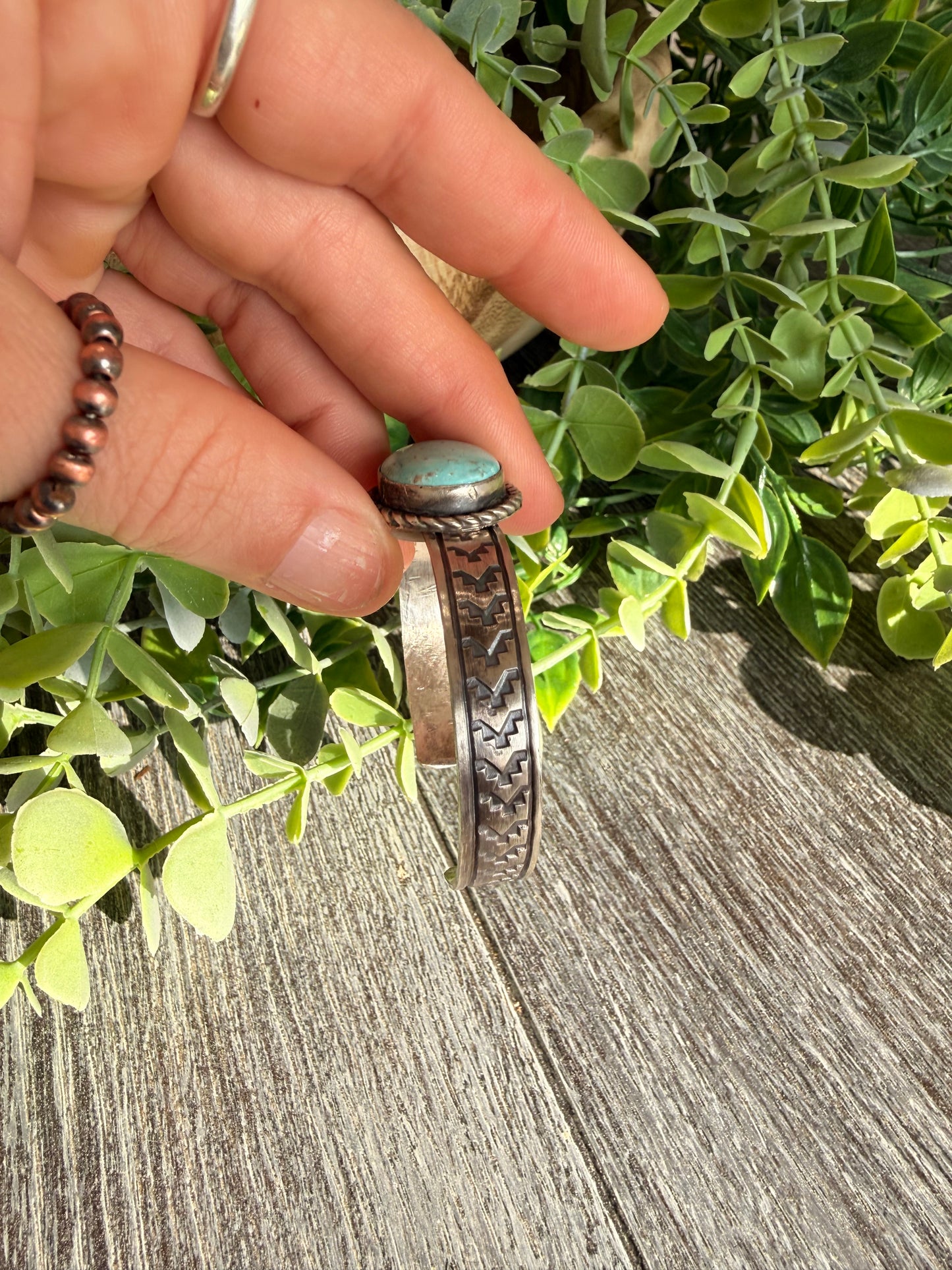 Rick Enriquez ~ Kingman Cuff Bracelet