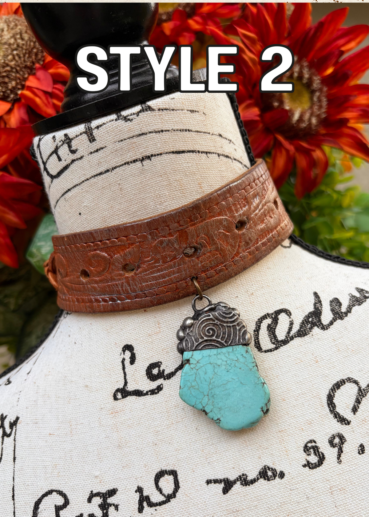 Rock Queen Leather Chokers