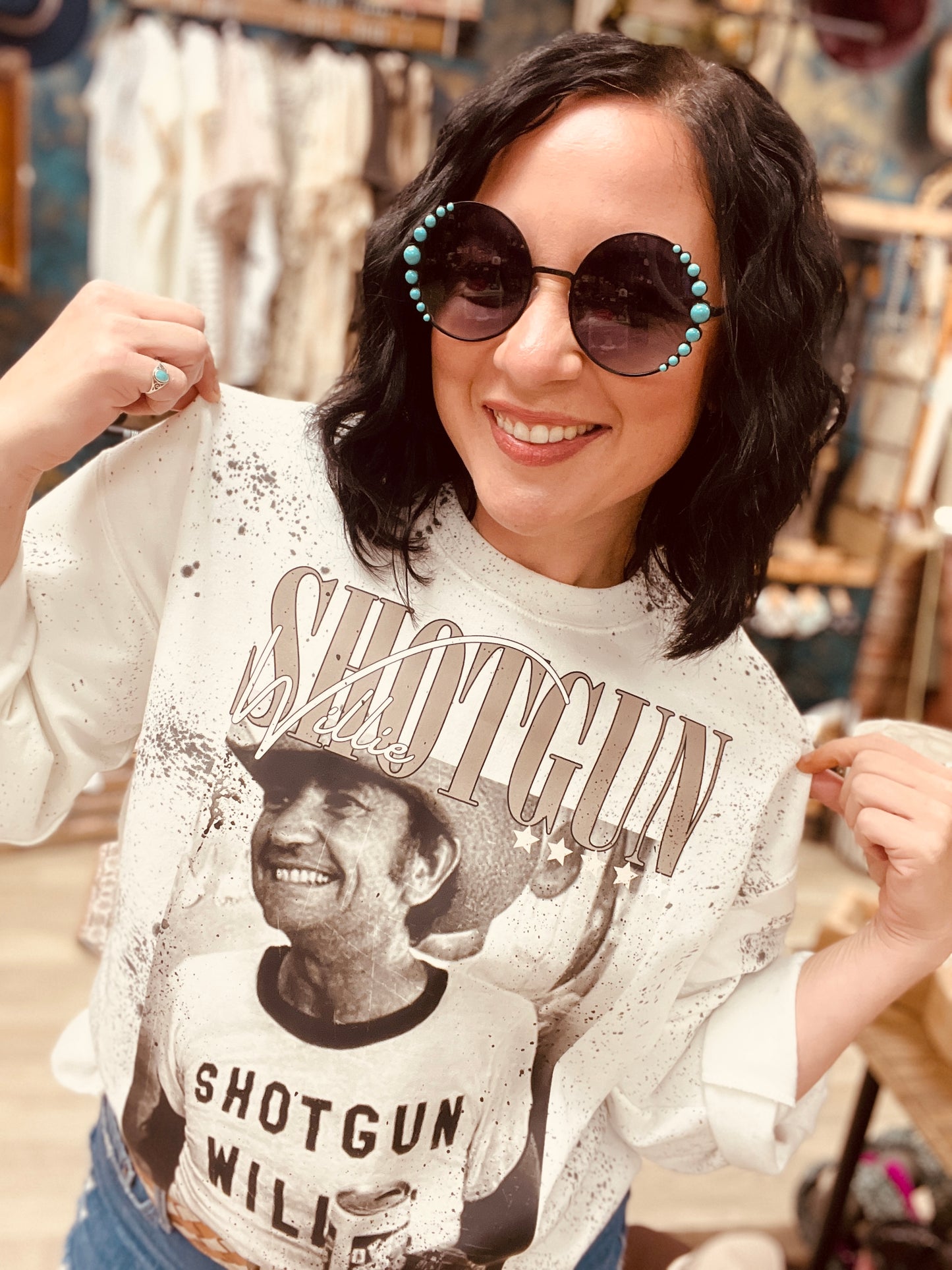 Shotgun Willie Crewneck