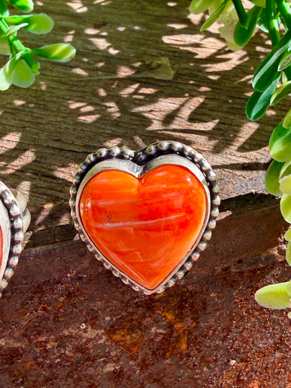 Sterling Heart Rings