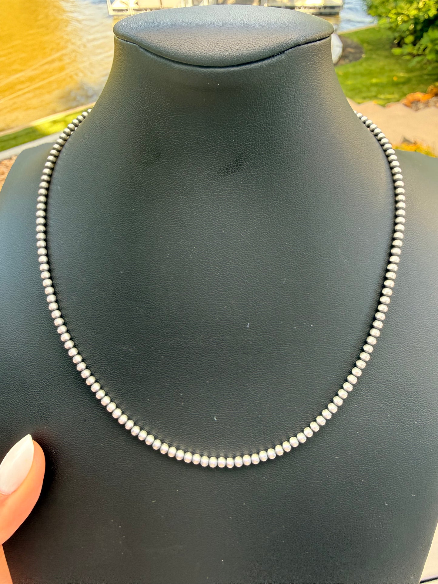 Desert Pearl Necklaces - Native Strung