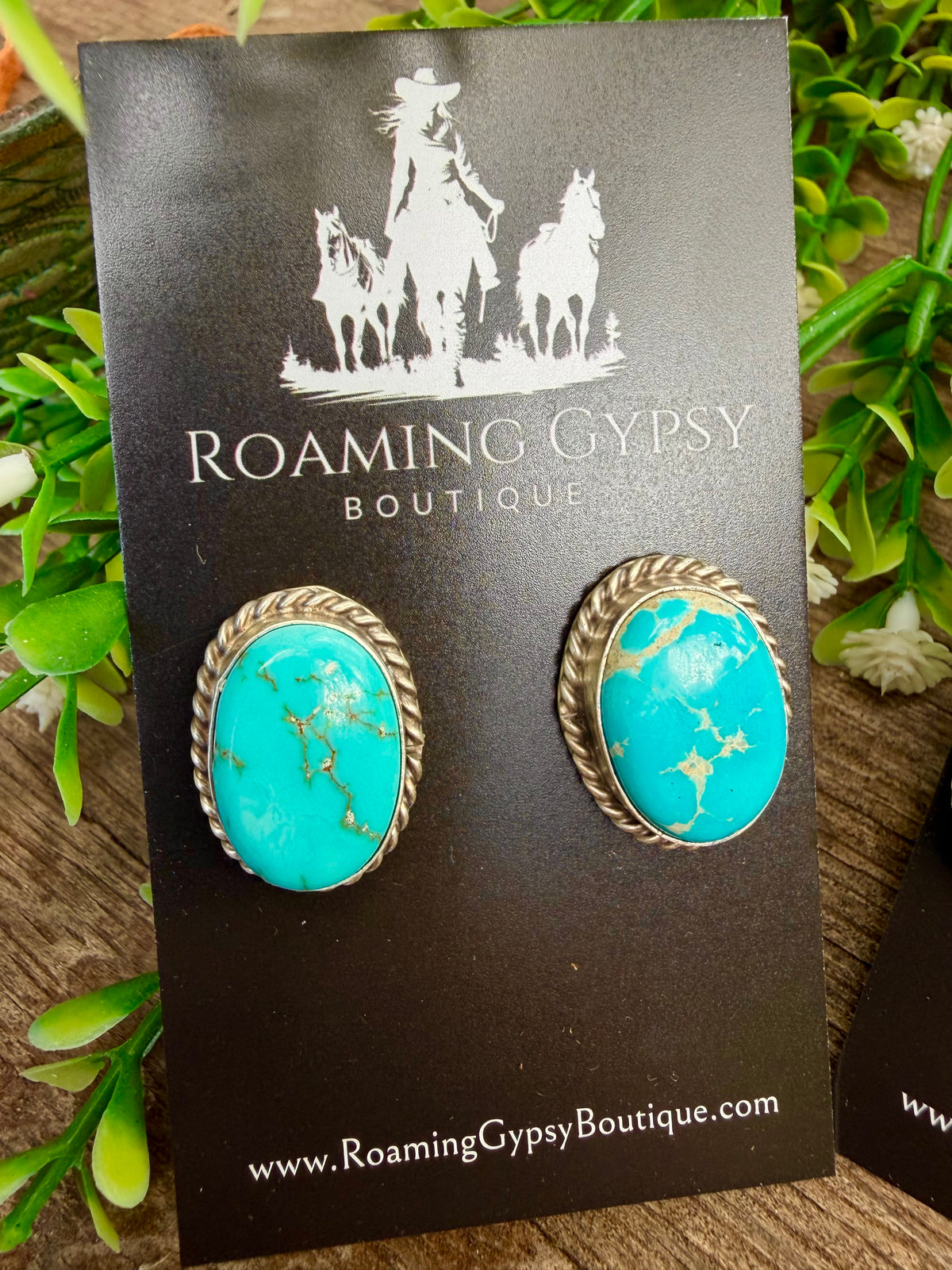 Whitewater Turquoise Earrings