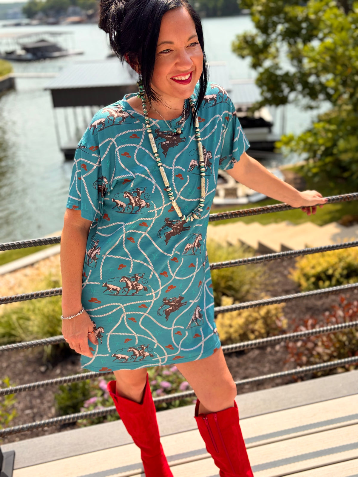 Jade Buckin Roper T-Shirt Dress