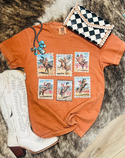 Buckin Stamps Tee