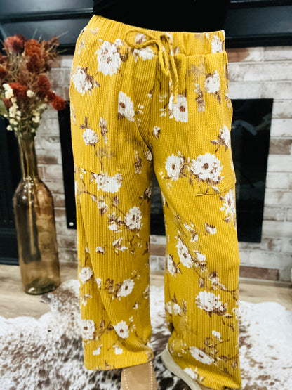 Haddie Floral Wide Leg Pants
