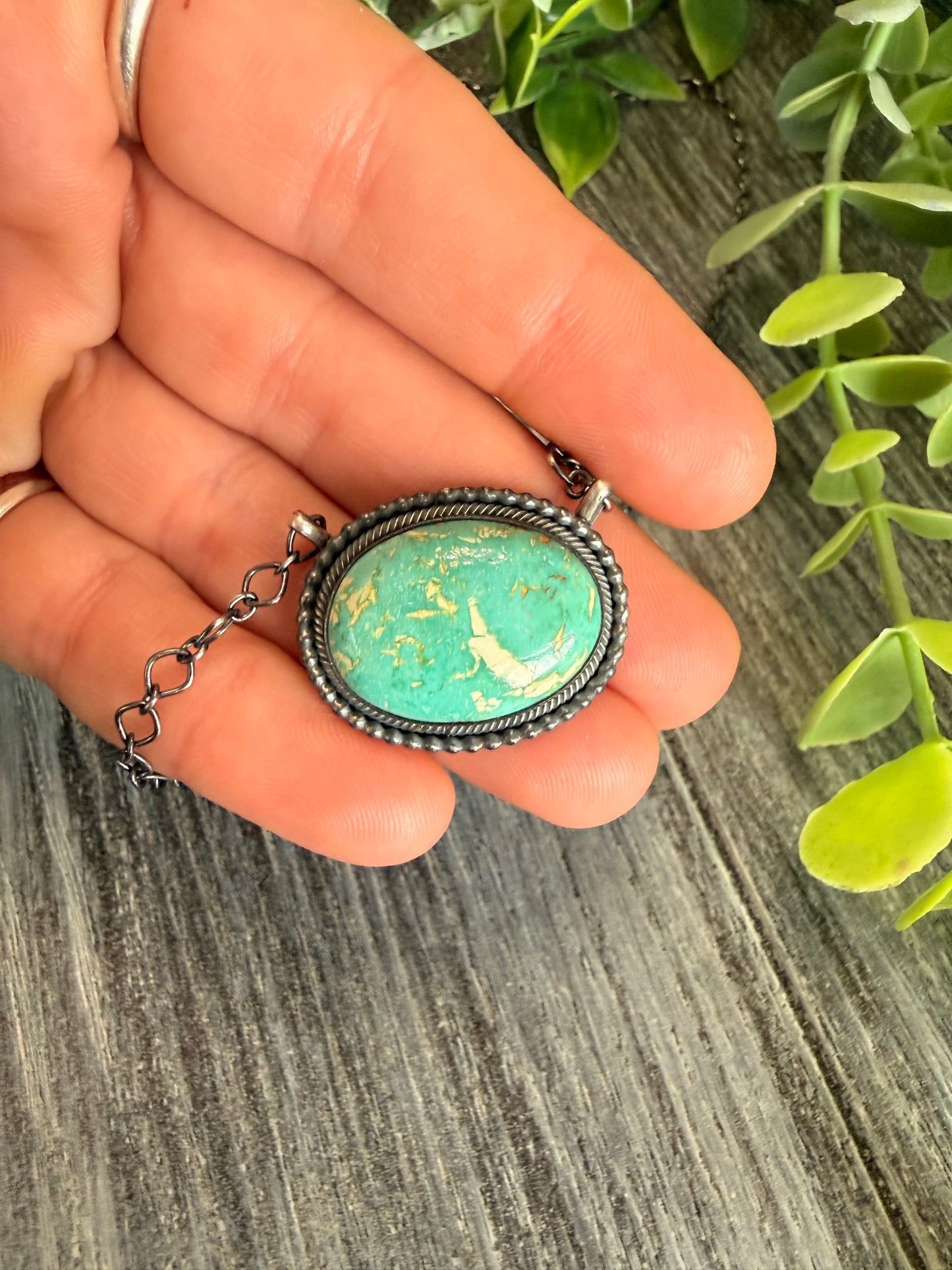 Scott Skeets ~ Kingman Nugget Necklace