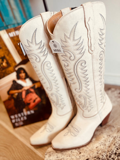 Highline Ivory Sky Boots