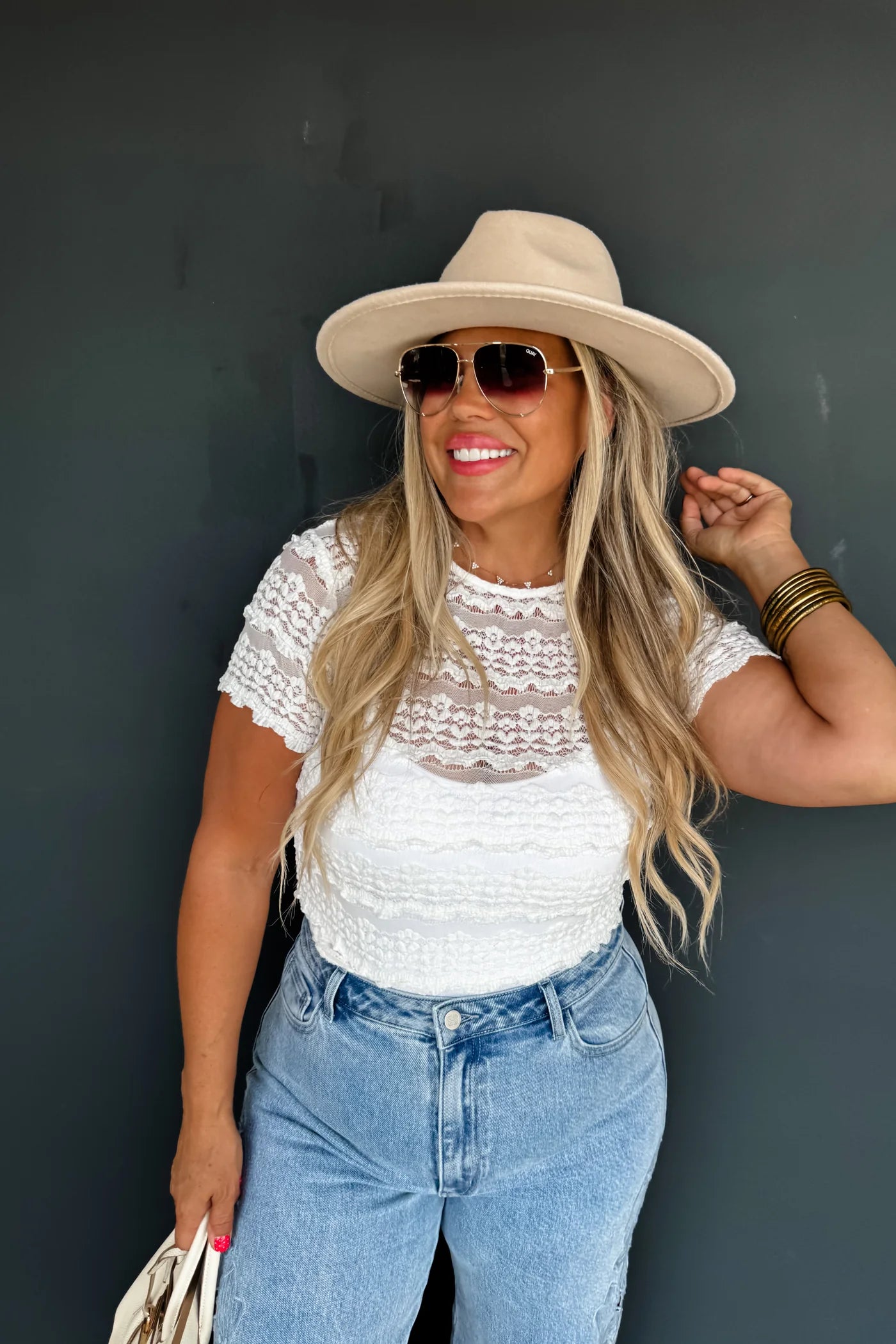 Rosalie Lace Top