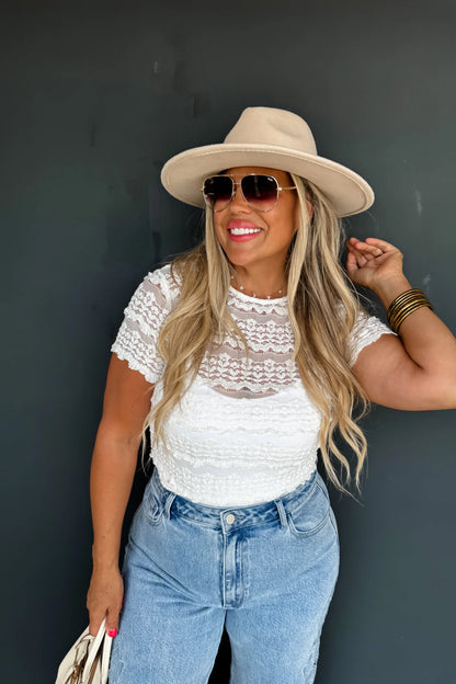 Rosalie Lace Top