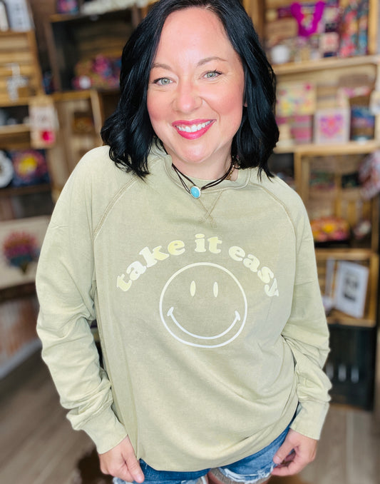 Take it Easy LS Tee