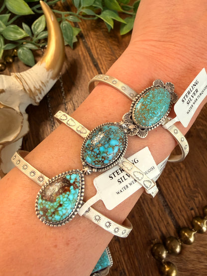 Water Web ~ Kingman Cuff Bracelets
