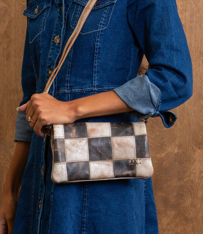 Cadence Bag in Check Design
