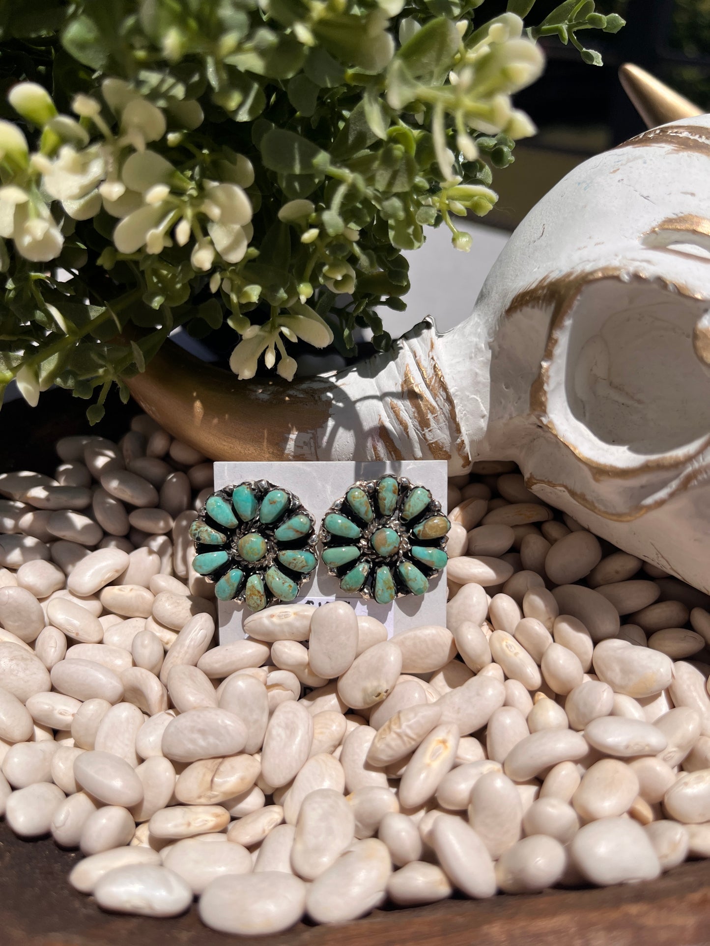 JW - Kingman Cluster Earrings