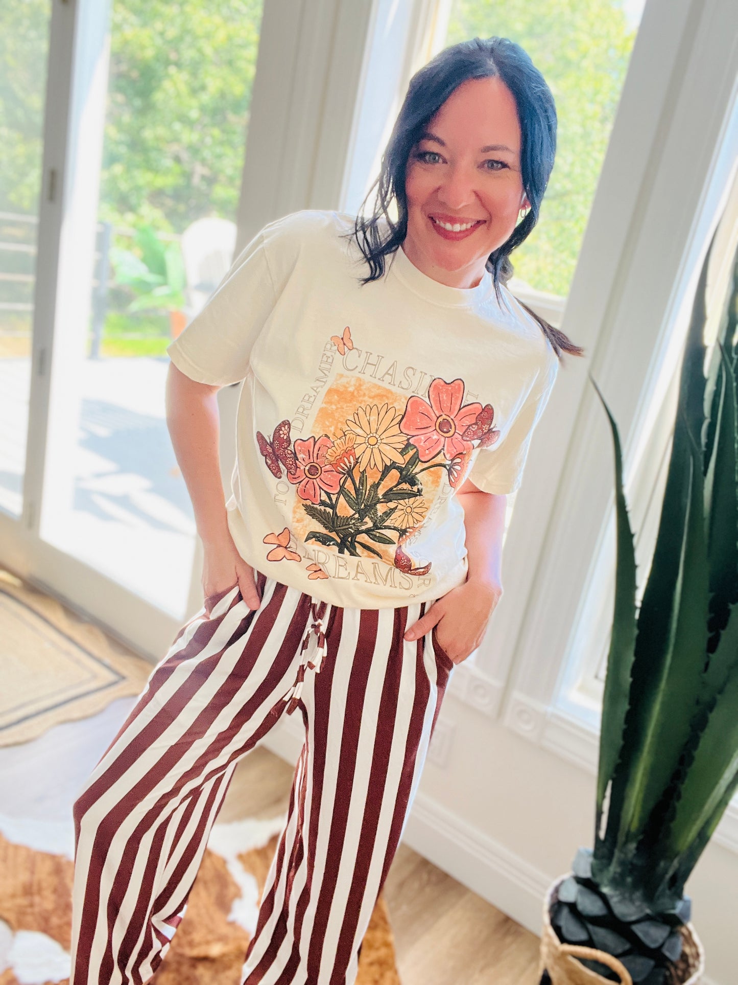 Vertical Vibes Stripe Pants