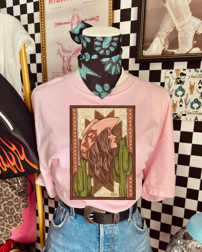Cactus Cowgirl Tee