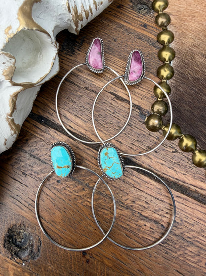 Eloise Kee Post Dangle Earrings