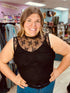 Spicy Sleeveless Lace Top