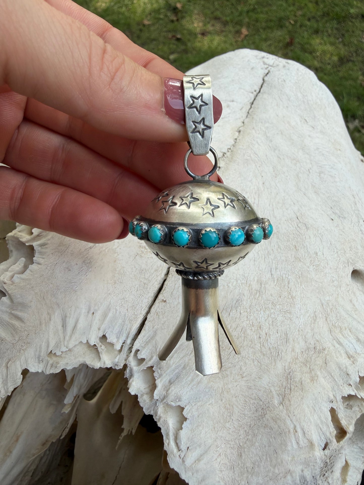 Monica Smith 3" Blossom Necklace  Pendants