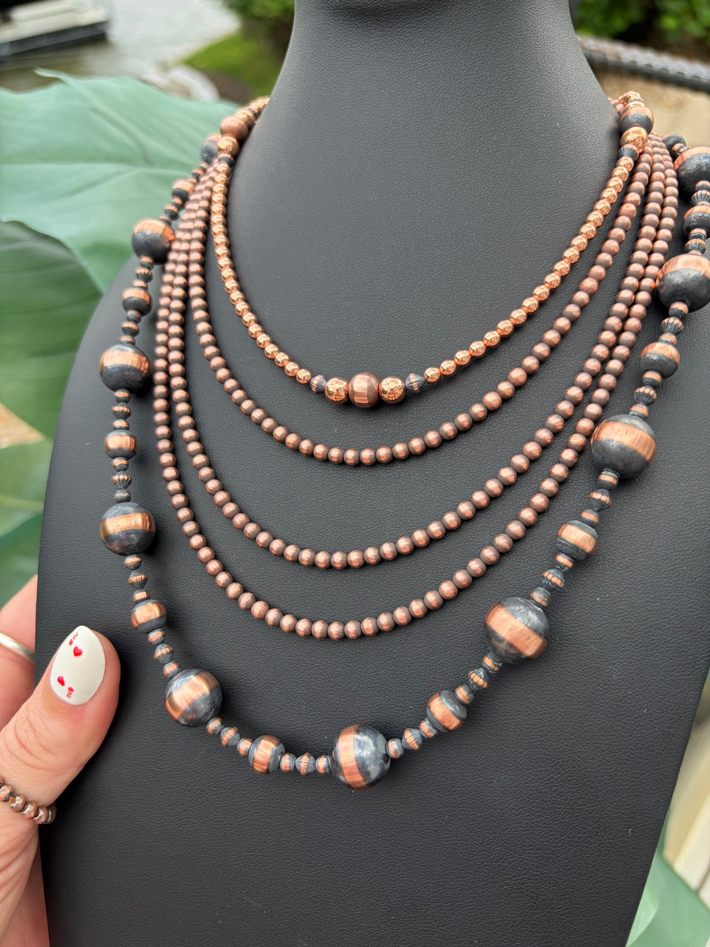 Copper Desert Pearl Collection - Native Strung