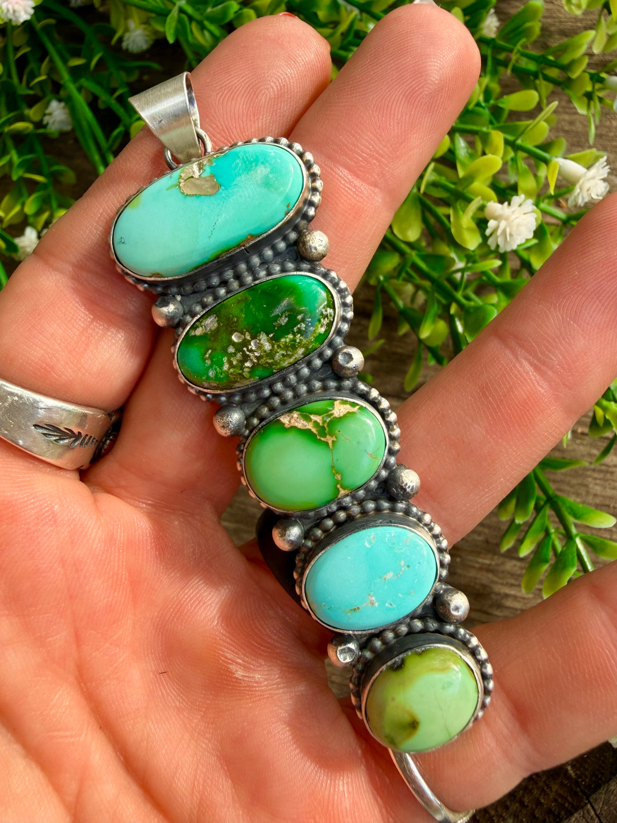 Skeets Sonoran Gold Multi Stone Pendant