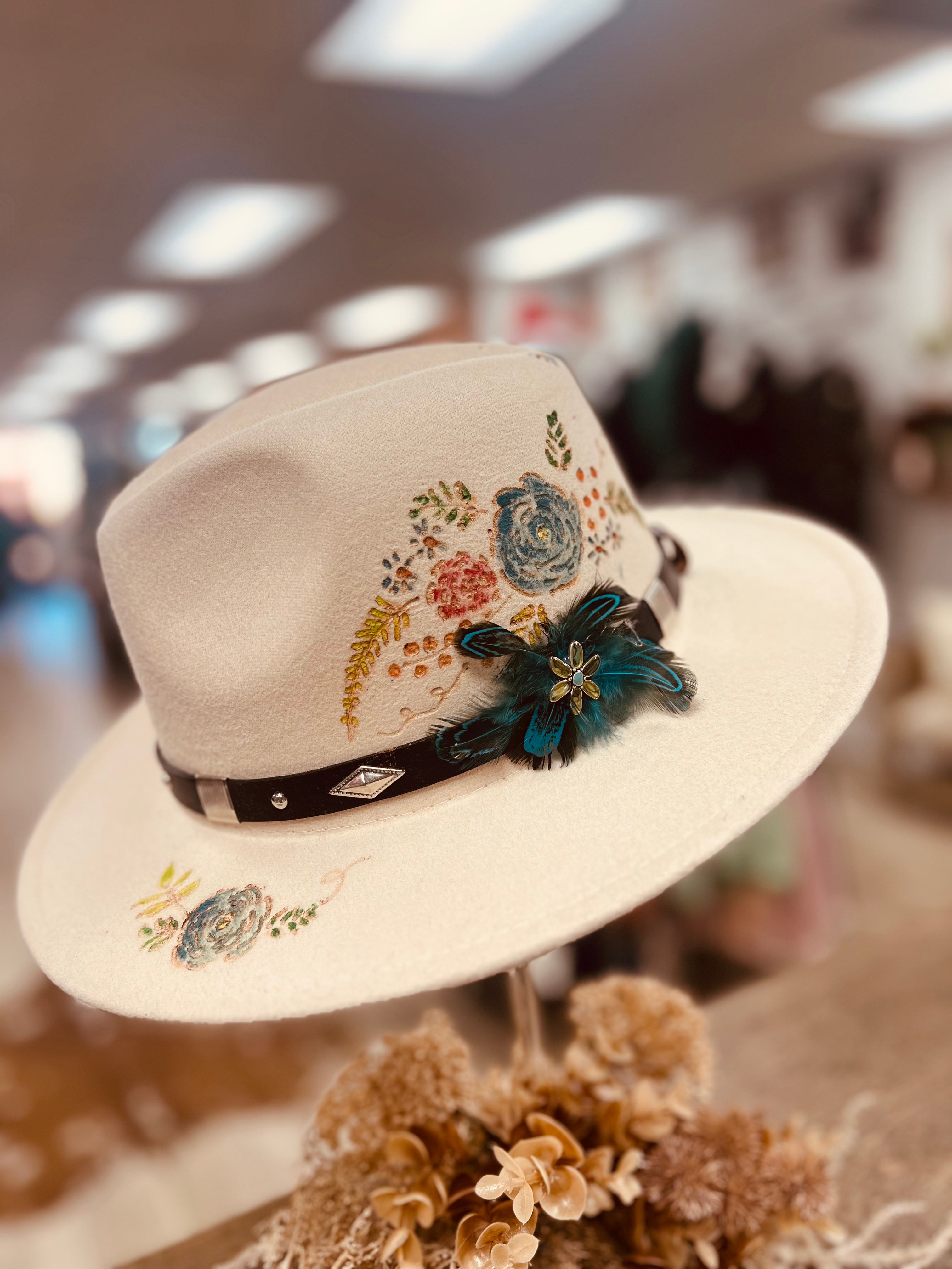 May Flowers Bring Spring Showers Fedora