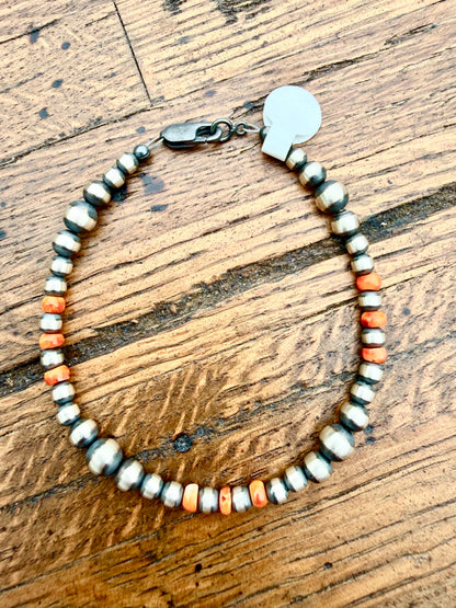 Desert Pearl Tennis Bracelets | Native Strung