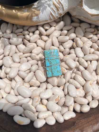 Brandon Etsitty - sz 8 Mine 8 Ring