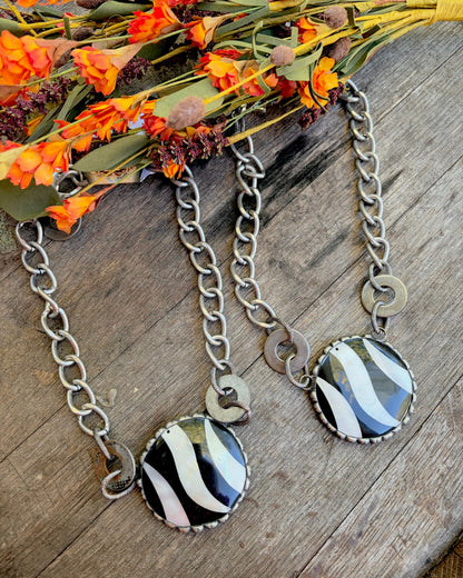 Zebra Safari Necklace
