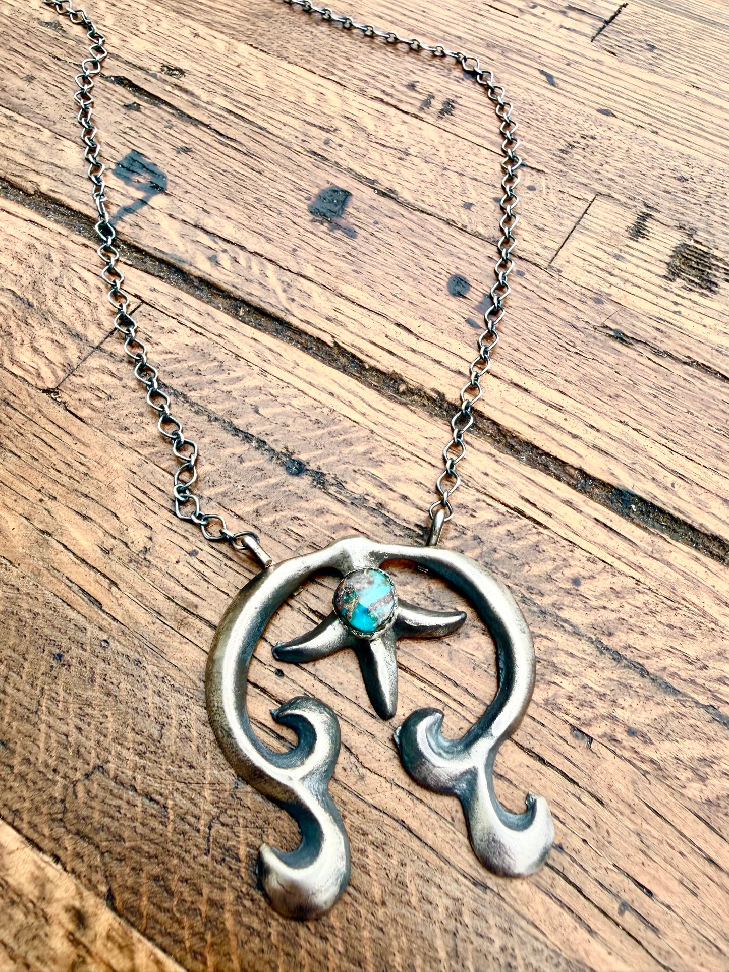 Silver Naja Pendant Necklace - C. Tom