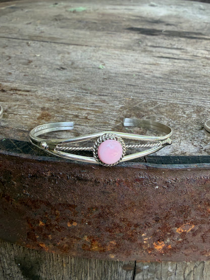 Esther White Cuff Bracelets