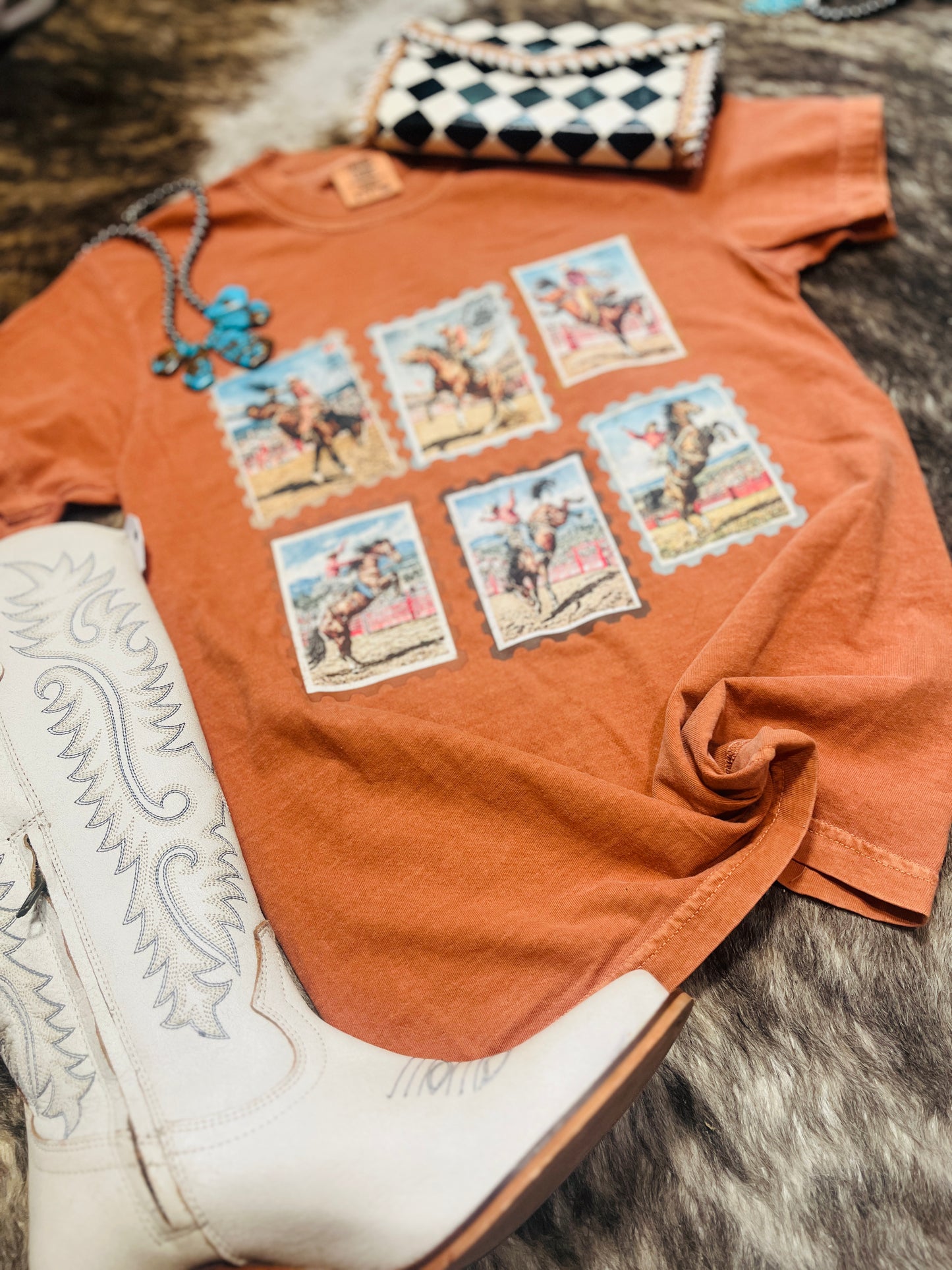 Buckin Stamps Tee
