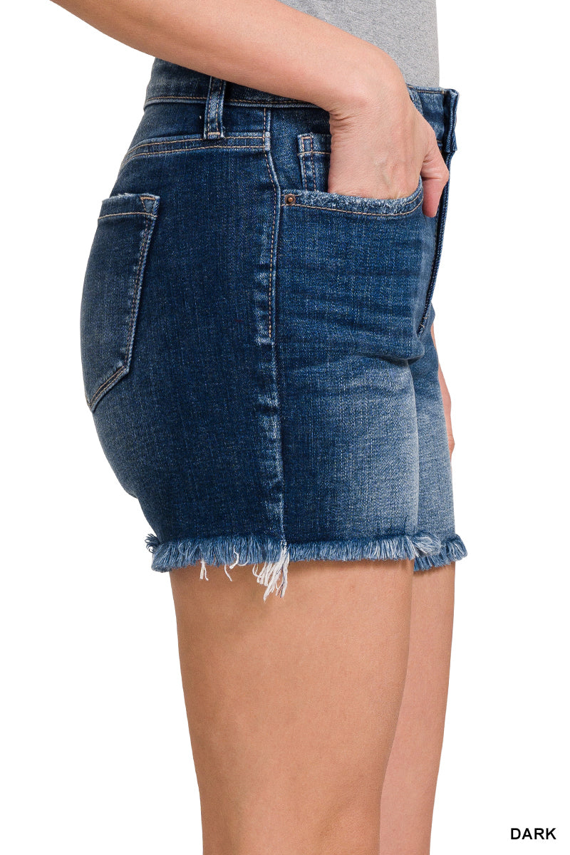 Ocean View Denim Shorts