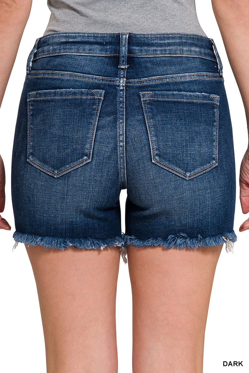 Ocean View Denim Shorts