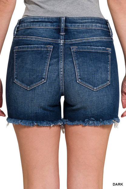 Ocean View Denim Shorts