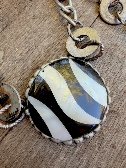 Zebra Safari Necklace