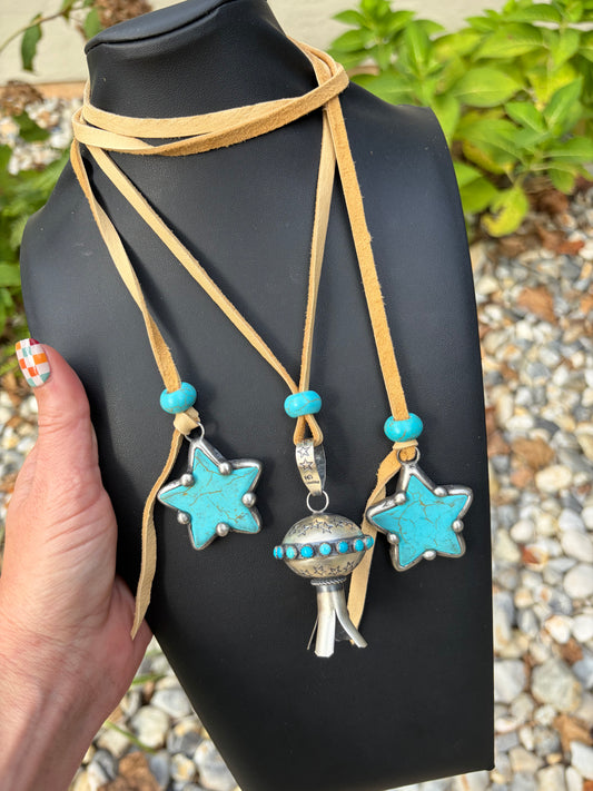 Monica Smith 3" Blossom Necklace