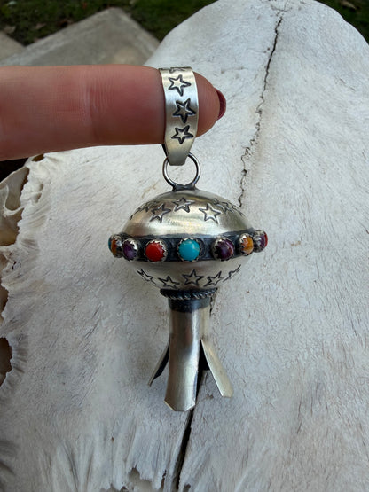 Monica Smith 3" Blossom Necklace  Pendants