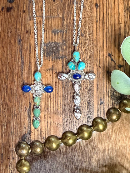 Kingman Cross Necklaces
