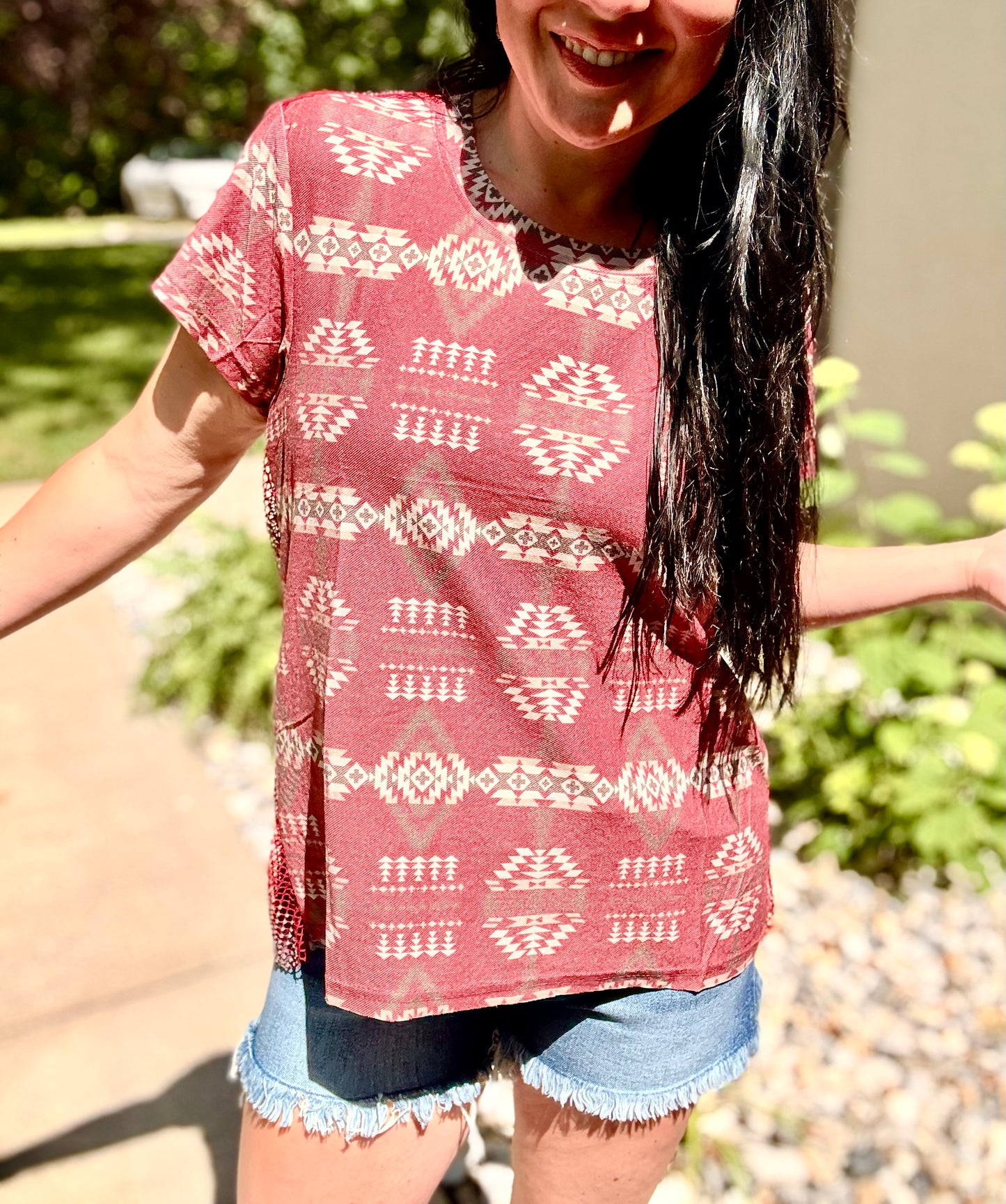 Sparkle Country Top