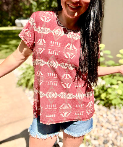 Sparkle Country Top