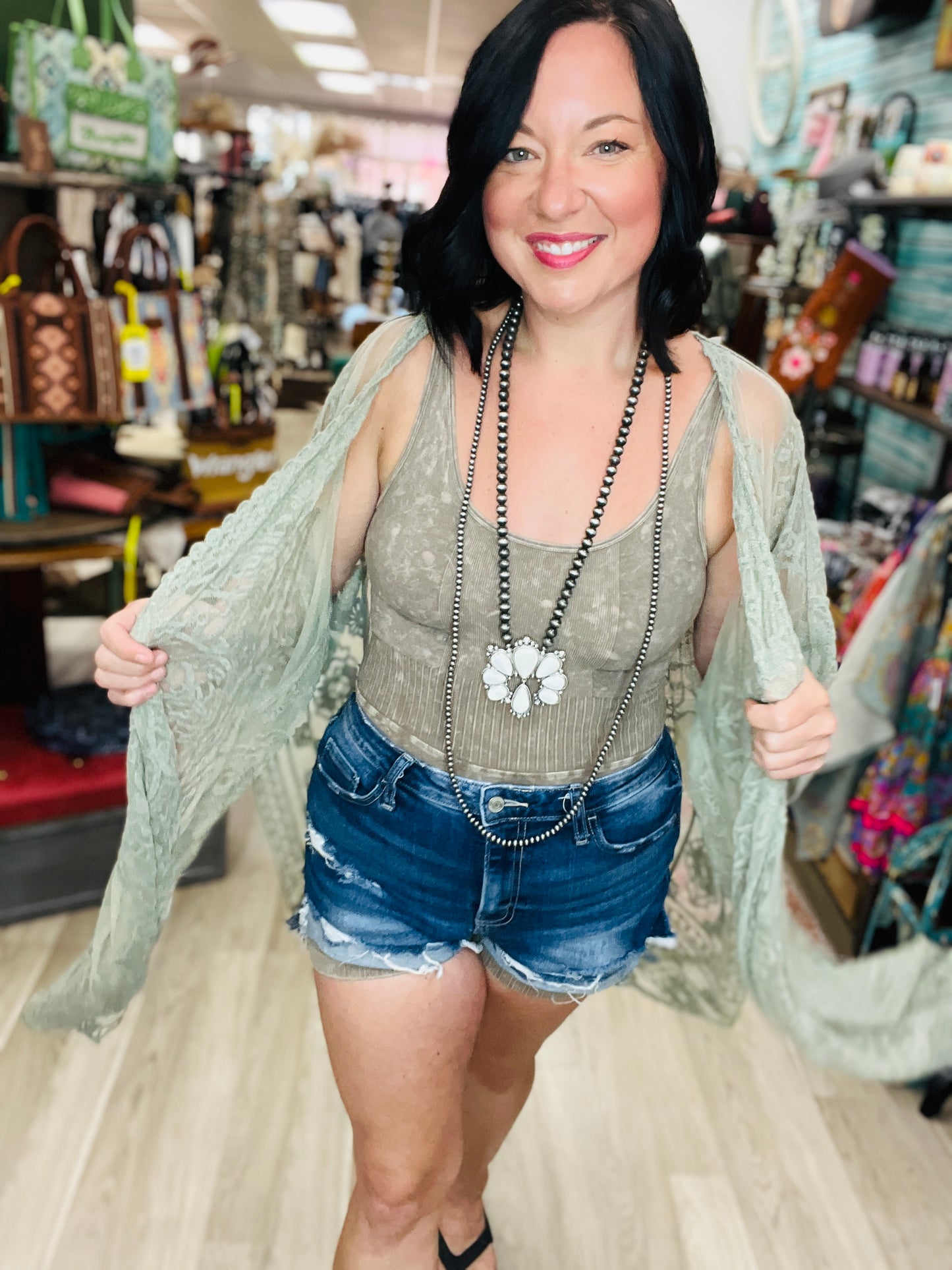 Floral Mandala Kimono