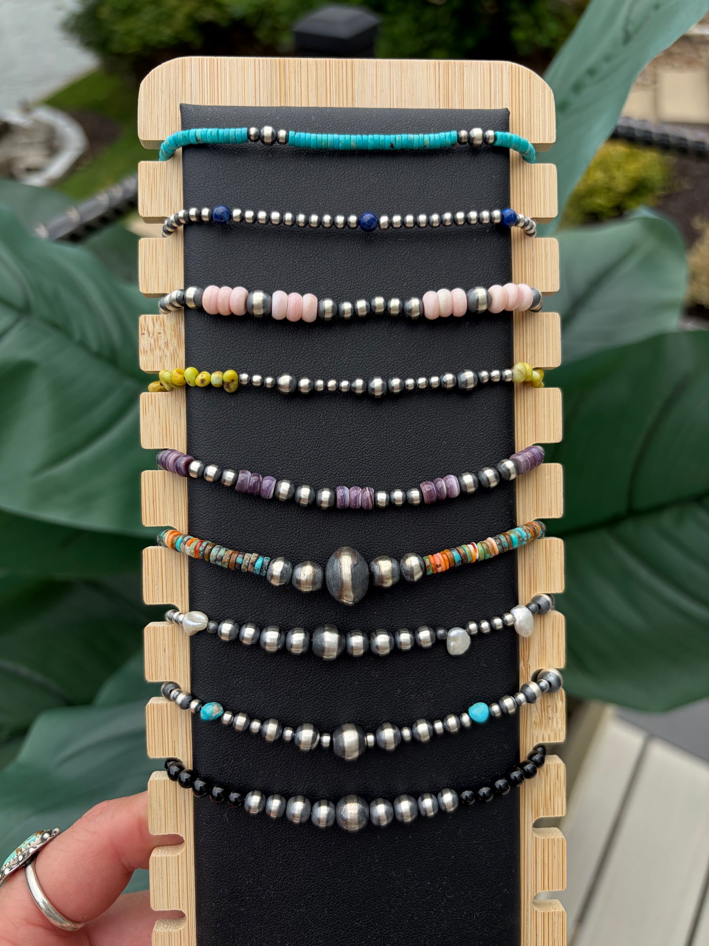 16" Desert Pearl Stacker Necklace Collection