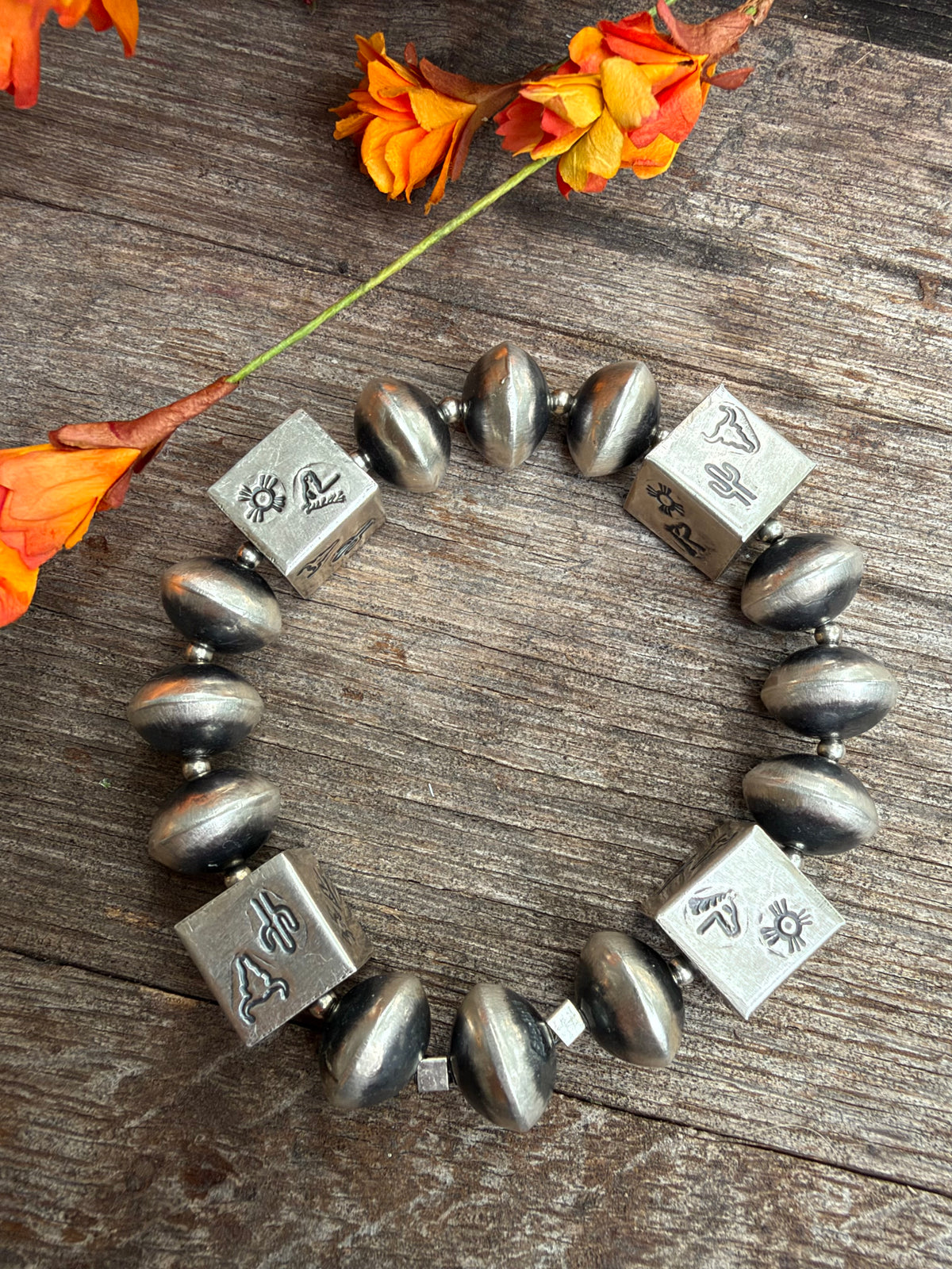 Becenti Barrel Bracelet 7.5