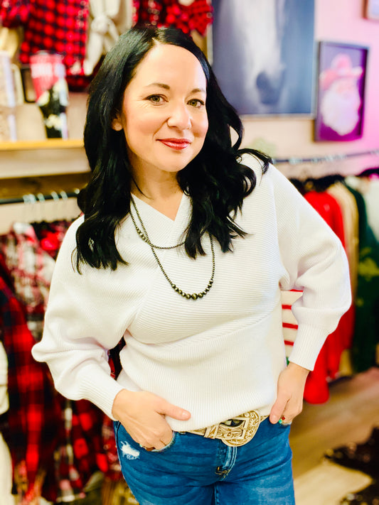 Classic Marilyn Balloon Sweater