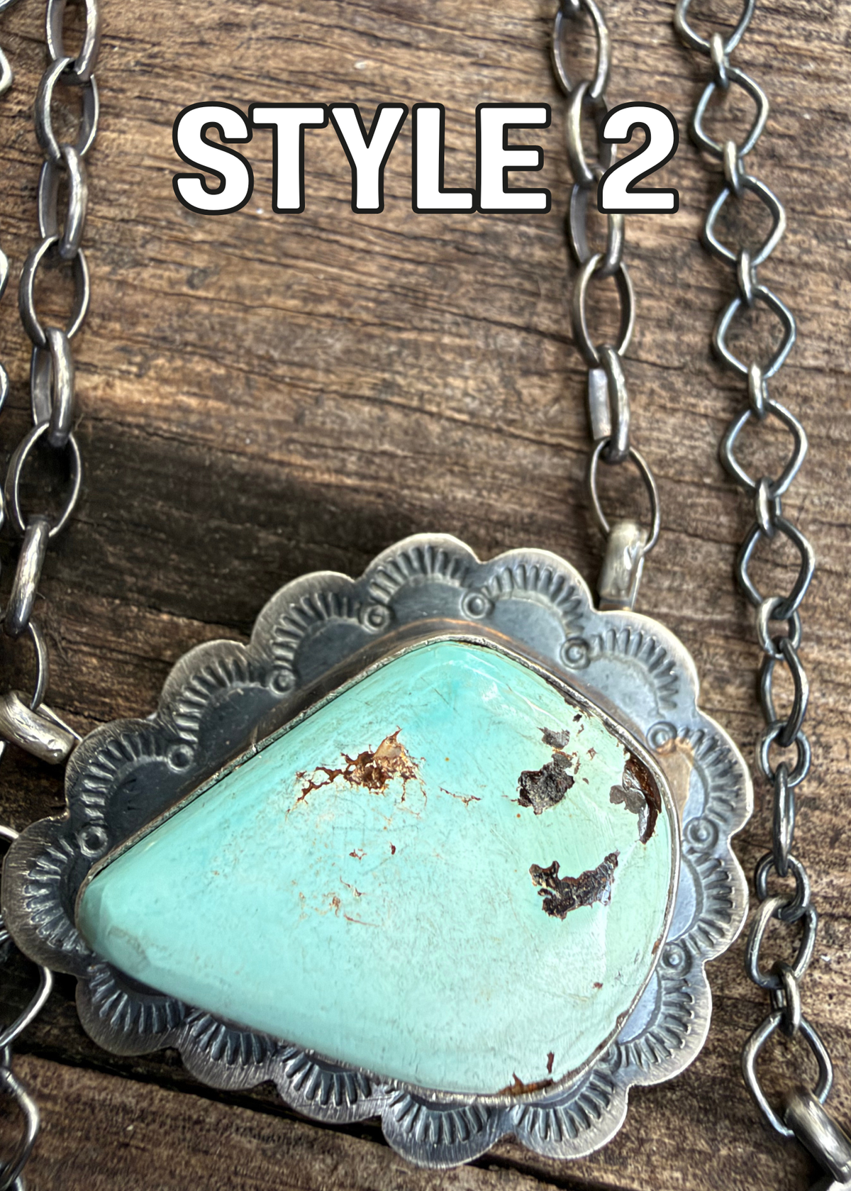 Skeets Scalloped Necklaces